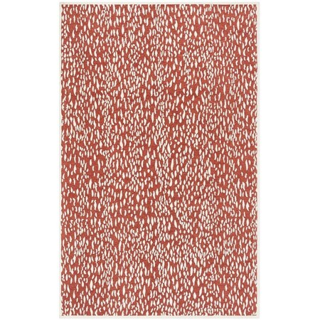 Safavieh 2 ft.-3 in. x 4 ft. Accent Marbella Hand Woven Rug Red & Ivory MRB657R-24